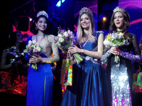 Pham Huong named first runner-up of Miss World Sport